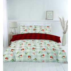 Robin Christmas Duvet Set