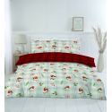 Winter Robin Christmas Duvet Set