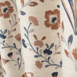 Riley Russet Eyelet Curtains