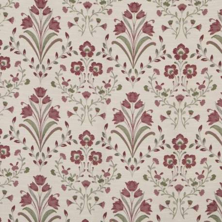 Riley Raspberry Eyelet Curtains