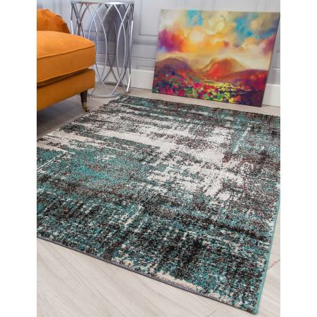Callisto Accents Storm Green Abstract