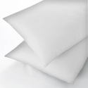 Luxury Percale 200 Thread Count White Pillowcases Pair