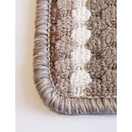 Bubble Kitchen Mat Natural