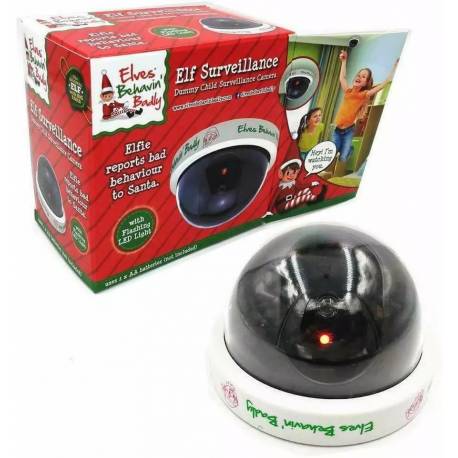 Elf Survellance Fake Dummy CCTV Security Camera Kids Xmas Christmas Elves