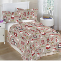 Santa Christmas Microfibre Duvet Set