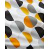 Eclipse Print Geo Abstract Ochre Soft Easy Care Bed Linen Bedding Duvet Cover Quilt Set With Pillow Cases