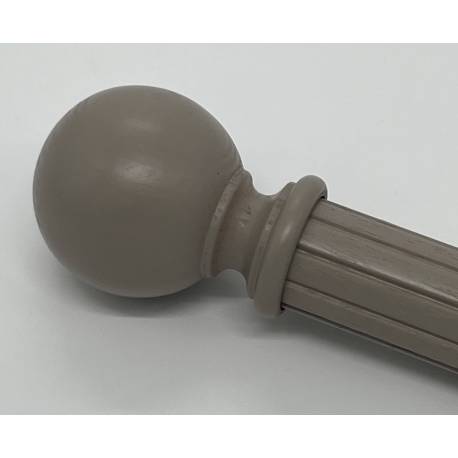 Milan 35mm Taupe with Smooth/Reeded Finish