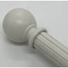 Milan 35mm Ivory with Smooth/Reeded Finish