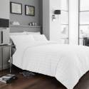 Seer Sucker Luxurious Duvet Set WHITE