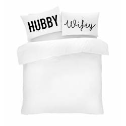 Novelty Pillow Case Twin Pack - Couple