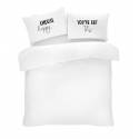 Novelty Pillow Case Twin Pack - Happy