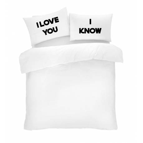 Novelty Pillow Case Twin Pack - I Know