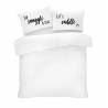 Novelty Pillow Case Twin Pack - Snuggle