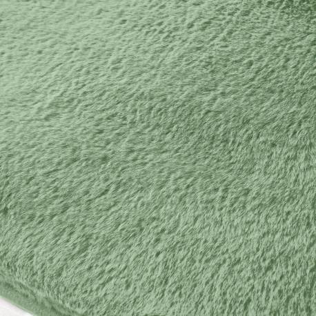 Faux Fur Bath Mat Set  - TEAL
