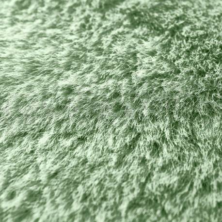 Faux Fur Bath Mat Set  - TEAL