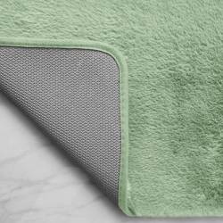 Faux Fur Bath Mat Set  - TEAL