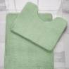 Faux Fur Bath Mat Set - TEAL