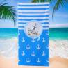 Ship Anchor Design Beach Towel