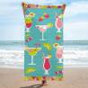 Cocktails Beach Towel