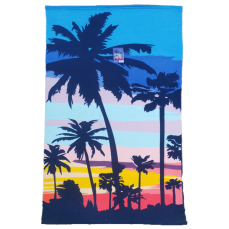 Sunset Night Beach Towel