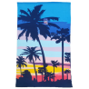 Sunset Night Beach Towel