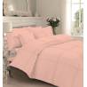 Luxury Hamlet Duvet Set Premium Line Motif Pintuck Quilt Cover - Blush Pink