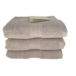 Beige Egyptian Cotton Collection 100% Cotton Towels