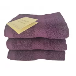 Plum Egyptian Cotton Collection 100% Cotton Towels