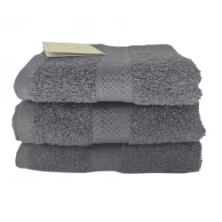 Charcoal Egyptian Cotton Collection 100% Cotton Towels