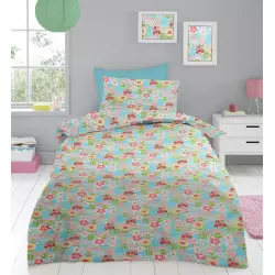 Pastel Flowers Duvet Set