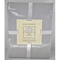 Roso Valentino Complete Bedding Set Silver