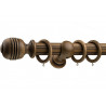 Aristocracy 50mm Complete Consort Hampton Oak Smooth Reeded