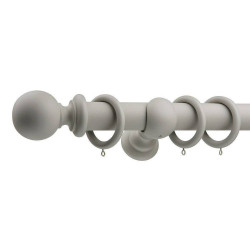 Aristocracy 50mm Countess Kensington Grey Smooth Reeded