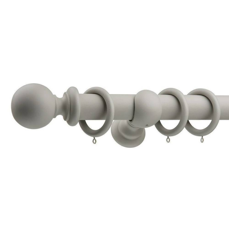 Aristocracy 50mm Countess Kensington Grey Smooth Reeded