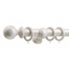 Aristocracy 50mm Countess Windsor White Smooth Reeded