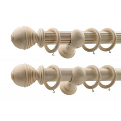 LeRoyale 50mm Complete Prince Cream Smooth Reeded