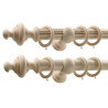 LeRoyale 50mm Complete Queen Cream Smooth Reeded