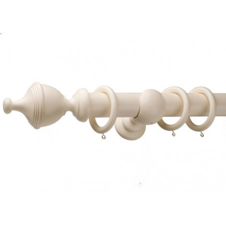 Monarch Cream 50mm Complete Grand Duke Smooth Reeded