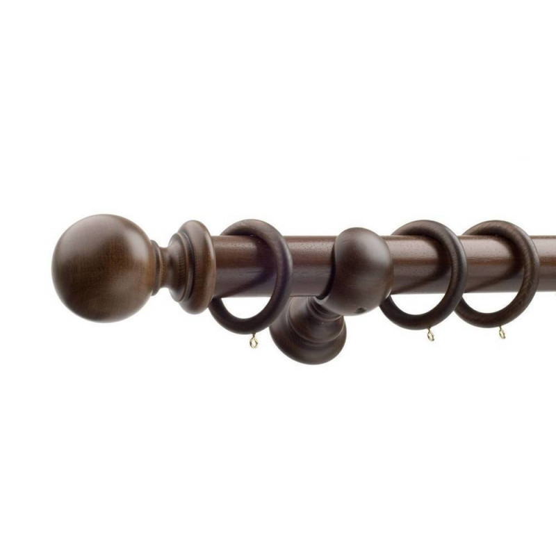 Monarch Antique Walnut 50mm Complete Countess Smooth Reeded