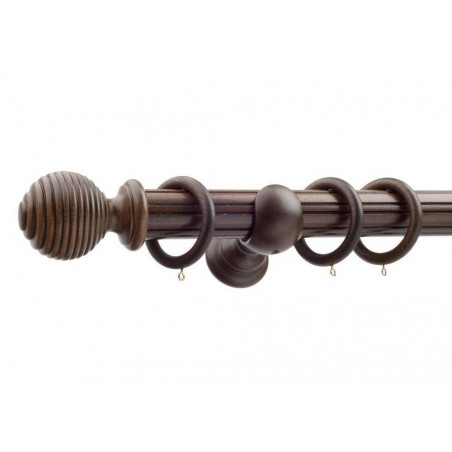 Monarch Antique Walnut 50mm Complete Grand Earl Smooth Reeded