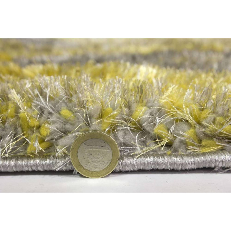 Luxus Teardrop Yellow Grey