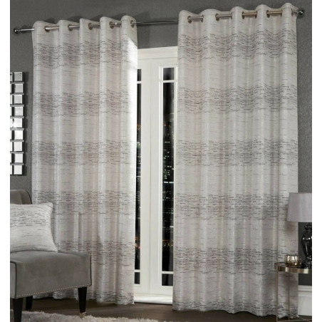 Sorrento Silver Grey Curtains