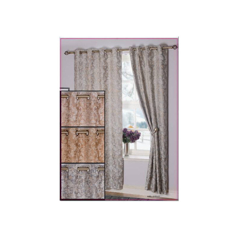 Abel Duck Egg Eyelet Curtains