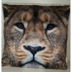 Lion Filled Cushion