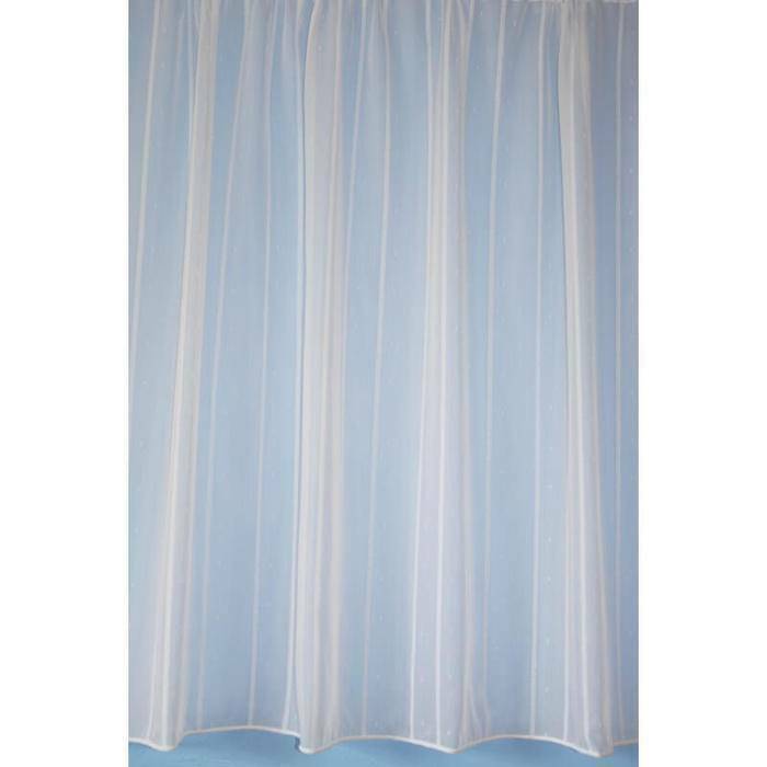 Hartford Voile Net Curtain In White or Cream Sold By The Metre 
