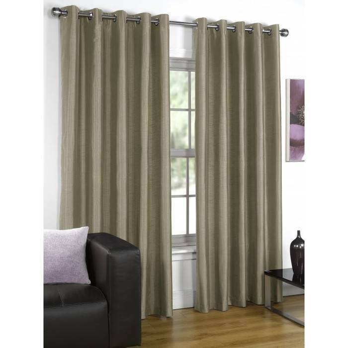 Beige Silk Curtains Home The Honoroak