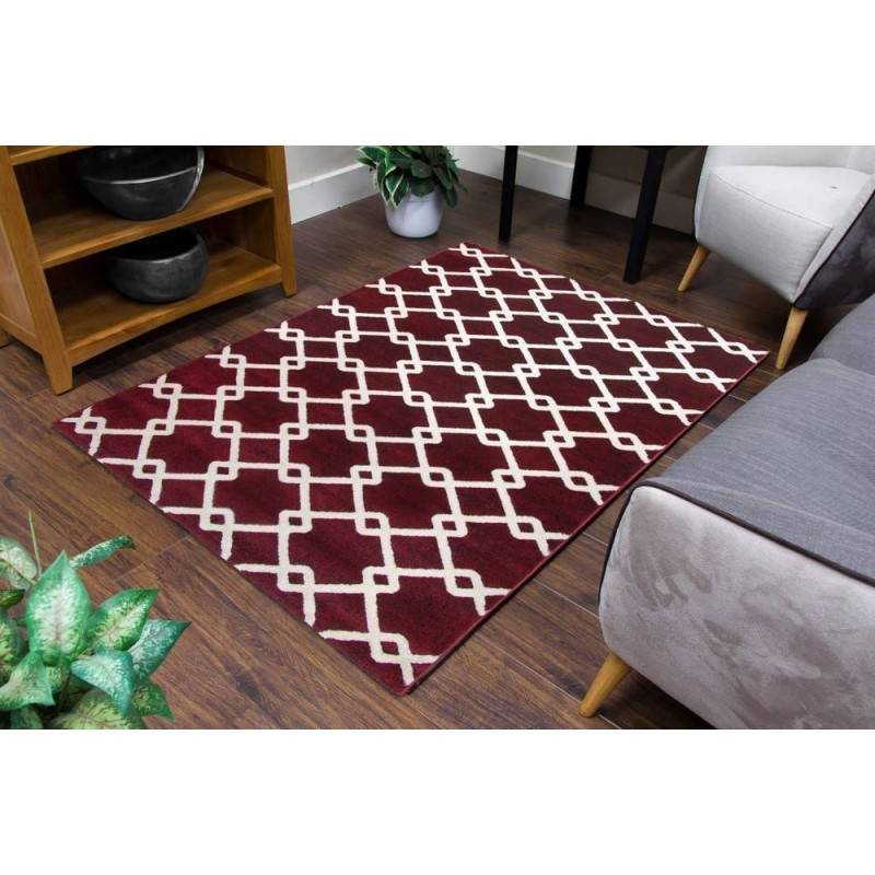 Toscana Cube Geometric Red