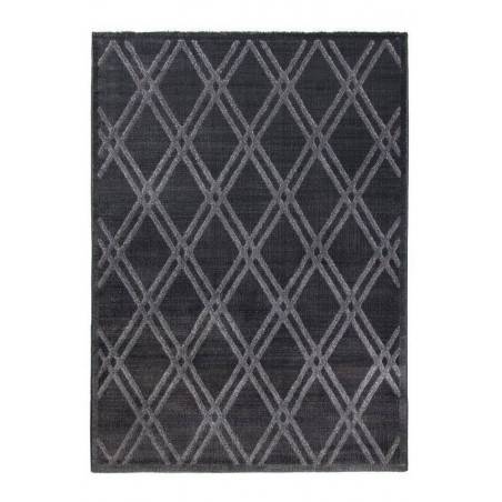 Toscana Trellis Geometric Dark Grey