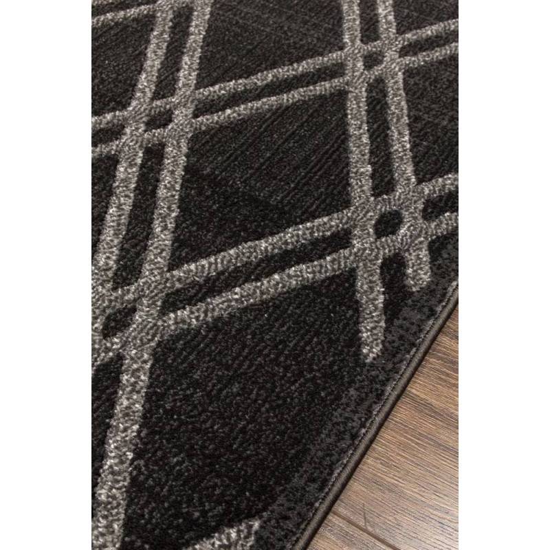 Toscana Trellis Geometric Dark Grey