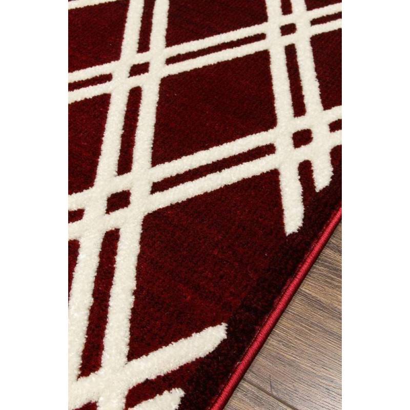 Toscana Trellis Geometric Red